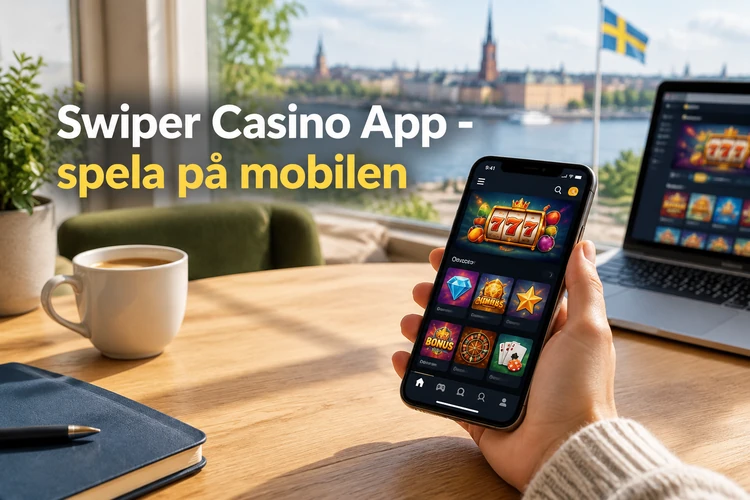 App Swiper Casino - spela på mobilen