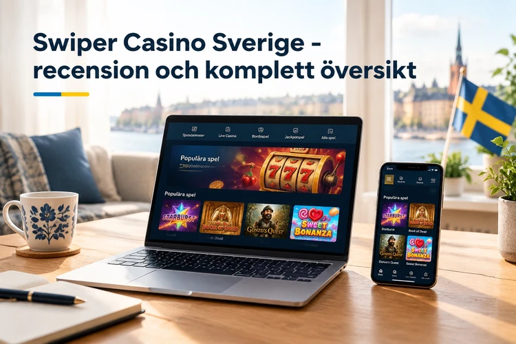 Swiper Casino Sverige - recension och komplett översikt